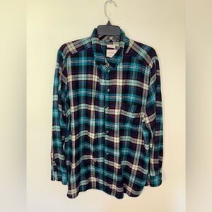 Women’s American Eagle Boyfriend Fit Flannel Shirt Size XXL